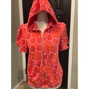 Vintage Juicy Couture Y2K Terry Cloth Zip up Hoodie